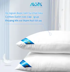 Gối Lông vũ nhân tạo cao cấp Alva
