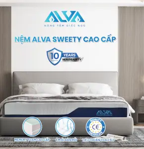 Nệm Memory Foam Cao Cấp ALVA SWEETY