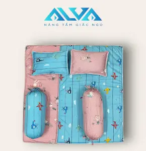 Nệm Cao Su Thiên Nhiên Em Bé ALVA BABY